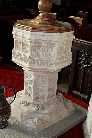 Chittlehampton - The font